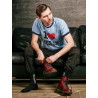 Sk8erboy Chaussettes noires CREW SOCKS Sk8erboy